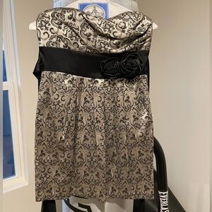 Strapless mini dress size 5